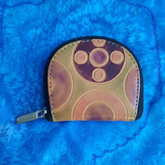 Fair & Square Leather Coin Purse - Picture 1 of 3